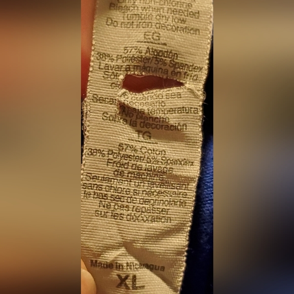 Florida Georgia Line Tank Top 2013 Get Your Shine On Size XL Blue - Picture 5 of 5